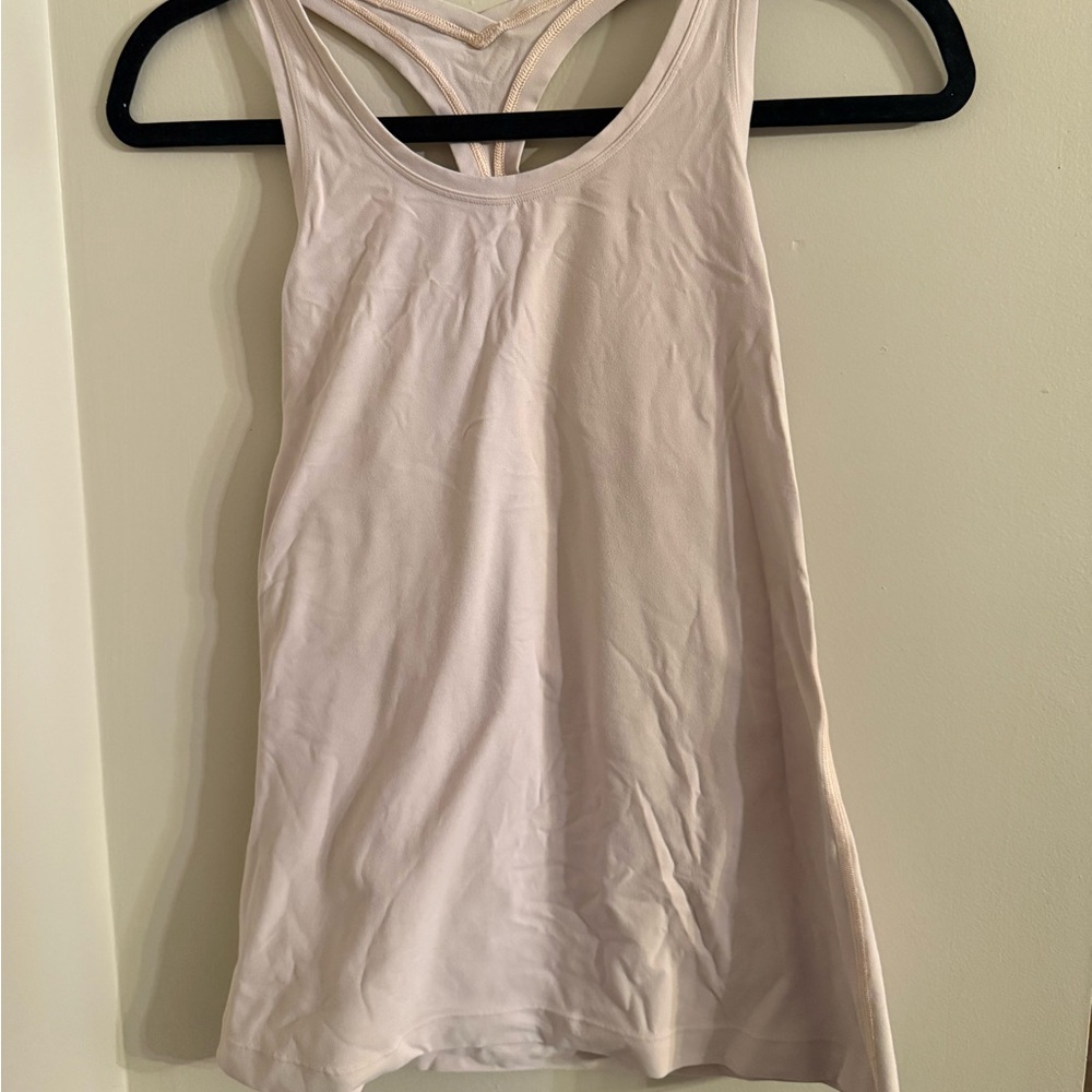 Lululemon Racerback Tank Top-Light Pink